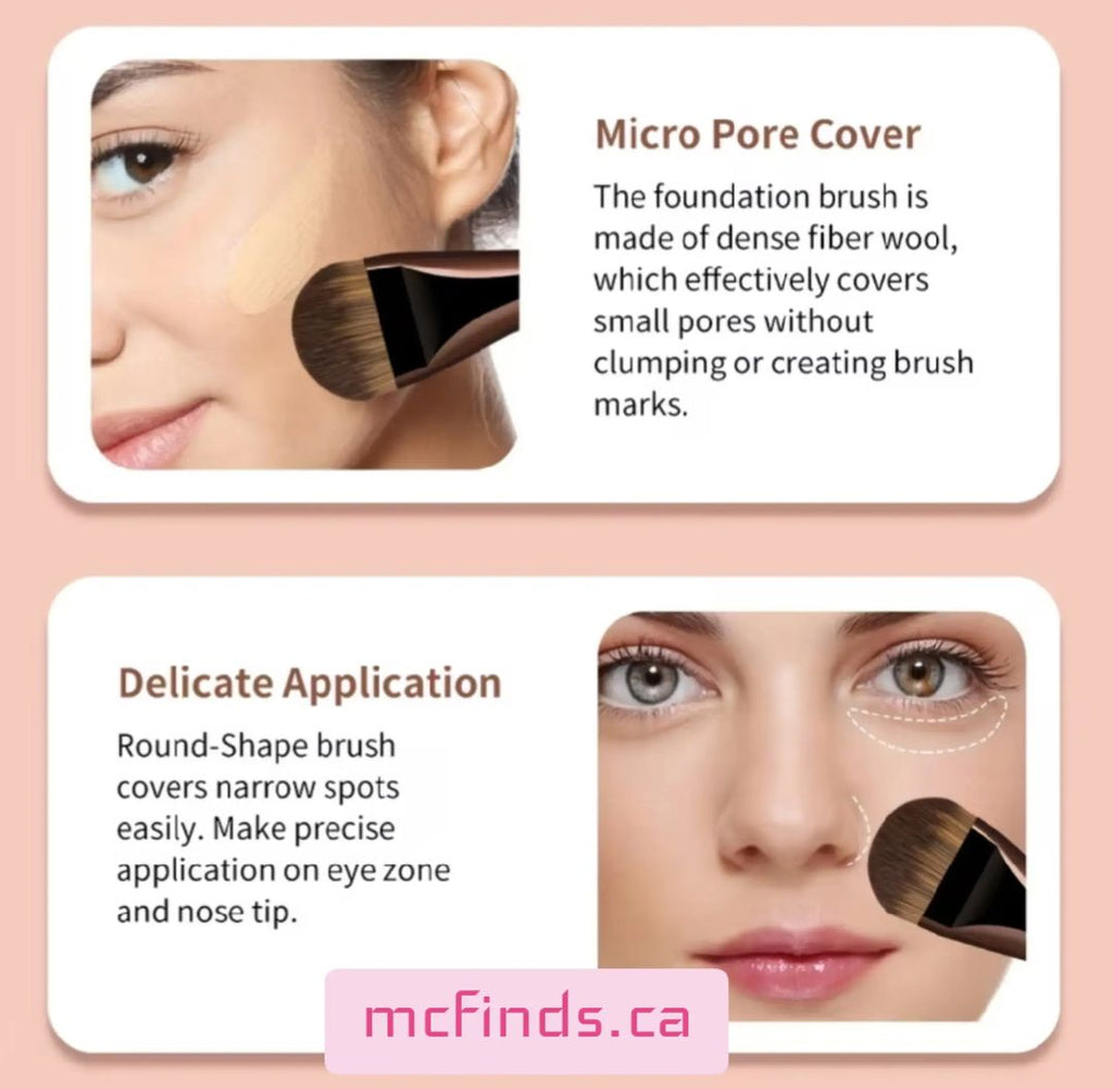 3pcs SET -  Makeup Brushes