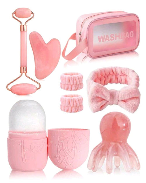9 pcs Set Facial Care & Massage Tool Kit